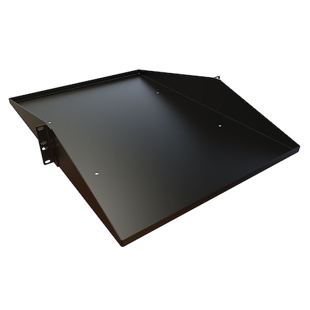 Hammond 2U 24IN SOLID CENTERED SHELF DNDMS1924BK1